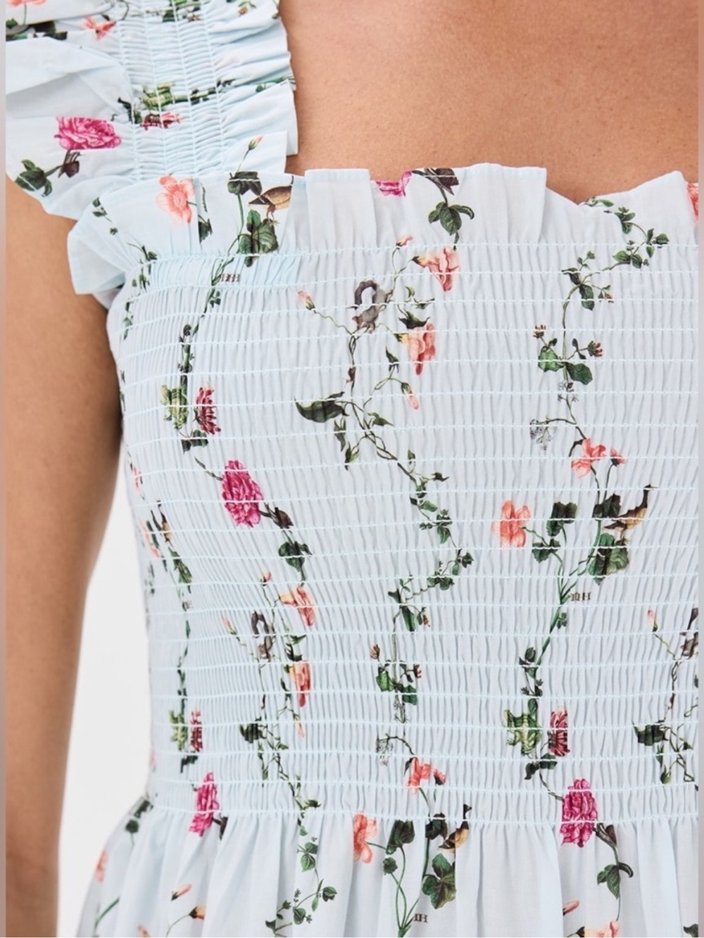 Hill House The Ellie Nap Dress in Pond Floral - Picture 7 of 7